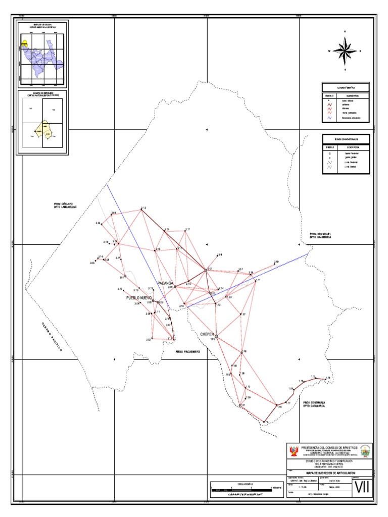 EDZ CHEPEN Q. Mapa VII Subredes articulacion | PDF