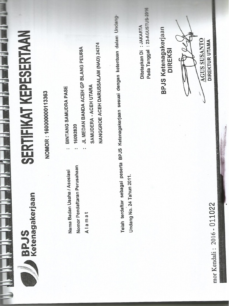 ASURANSI TENAGA KERJA | PDF