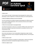 100 Most Asked Java Interview QnA