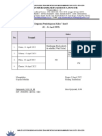 Jadwal PBP