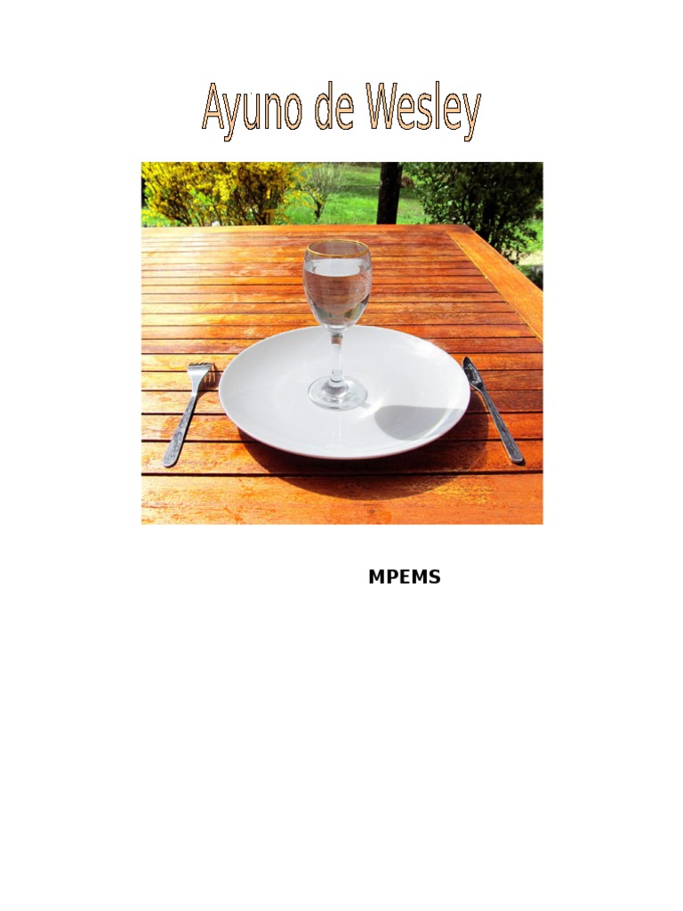 Beneficios del Ayuno de Wesley: Pan y Agua | PDF | Agua | Termorregulación