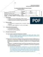 EXAMEN PARCIAL I Derecho Constitucional 2023