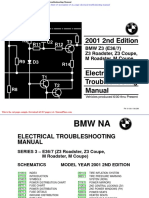 2001 BMW z3 M Roadster z3 M Coupe Electrical Troubleshooting Manual