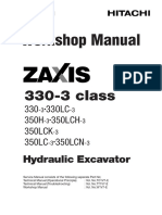 Hitachi Zaxis 330 3 Class Workshop Manual