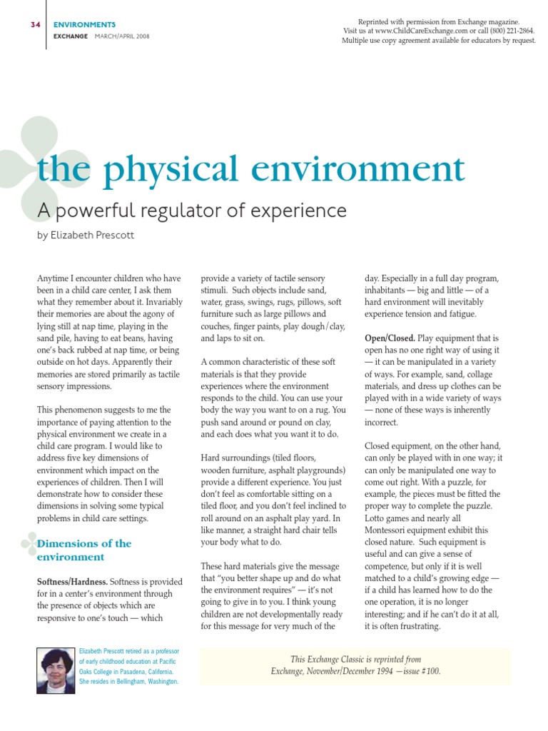 (OF2F) Week 1 Tutorial 2 (Reading) - Elizabeth Prescott - The Physical ...