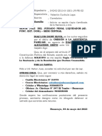 DIAZ LUIS DIONY ELVIS - Solicito Se Expida Copia Certificada Del Expediente y La Resolucon Que Declara Consentida.