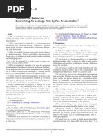 ASTM E1186 Air Leakage Detection Standards | PDF | Leak | Applied And ...