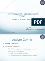 Lecture-10 Sewage Secondary Treatment