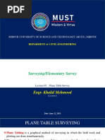 Lec # 05 Plane Table Survey
