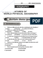 MCQ Paper 1 Geography