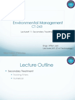 Lecture-11 Sewage Secondary Treatment Contd