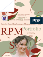 RPM S: Portfolio