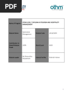 Destination Managment Assigment