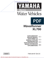 Yamaha Service Manual Xl700