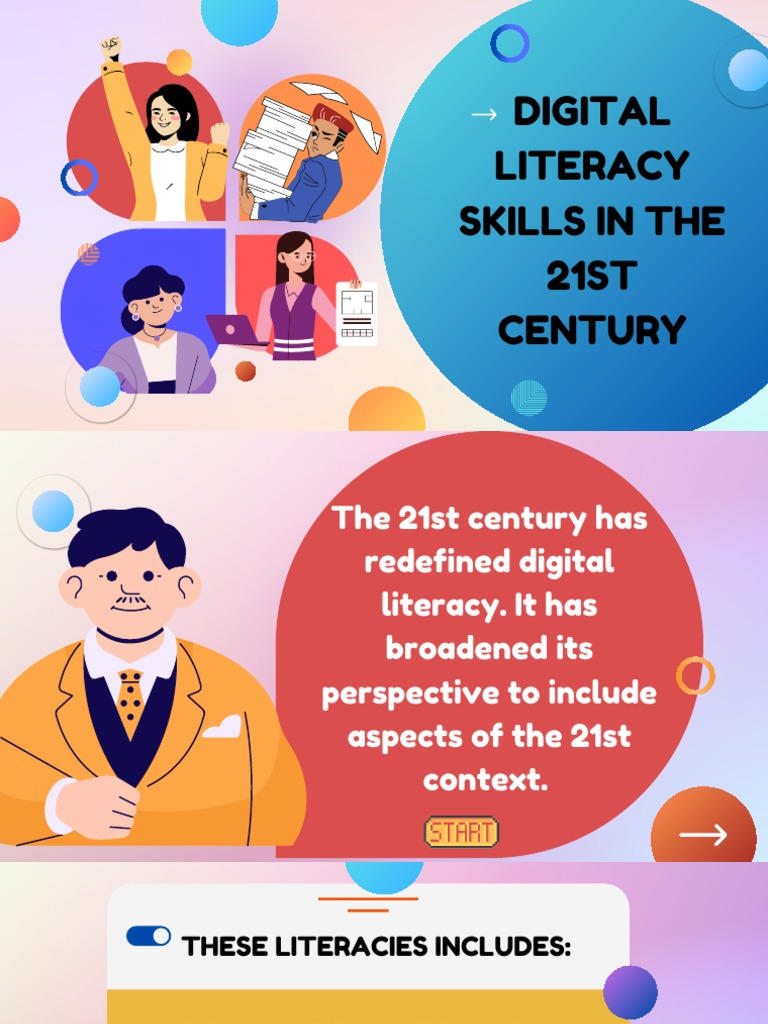 Digital Literacy Skills in The 21st Centur | PDF | Literacy | Communication