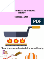 Grade9 - Unit 4 - Heat Engines and Thermal Energy