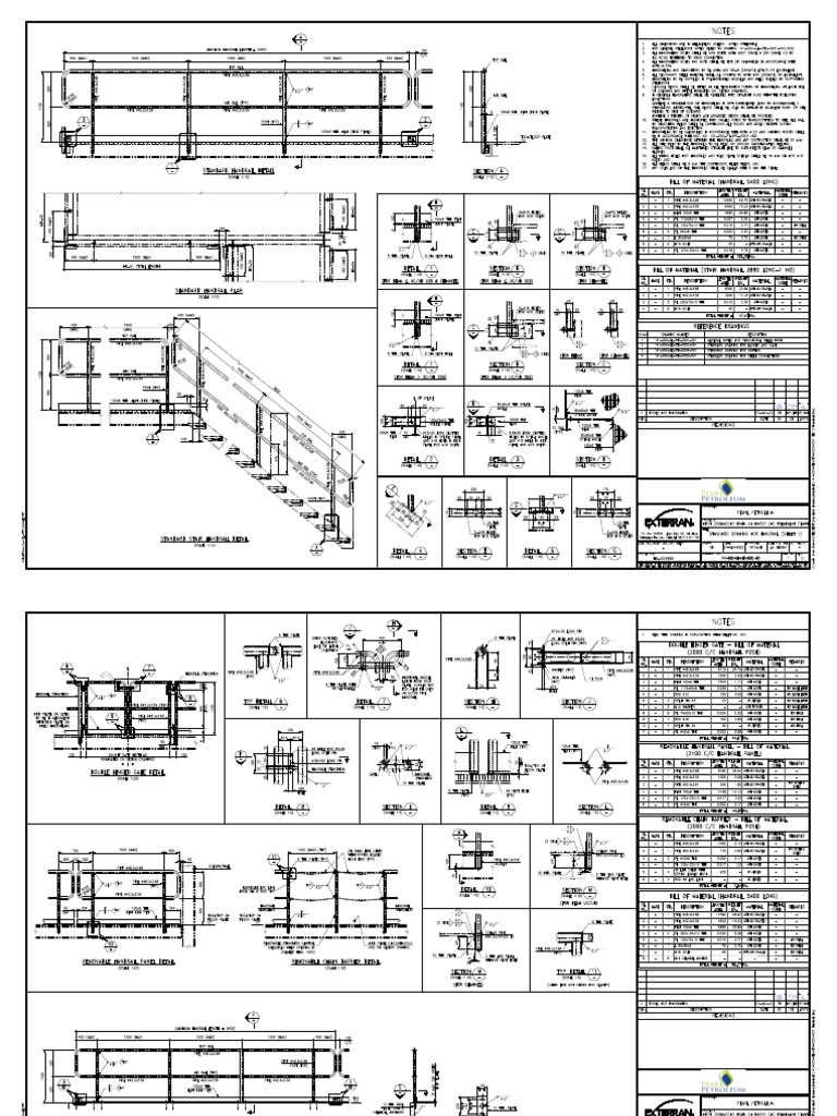 Typical Handrail Drawing For Reference | PDF