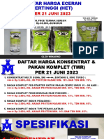 Daftar Harga Produk-Produk Mukti Abadi Feedmill Mart