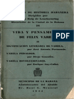 Vida Y Pensamiento de Felix Varela 2