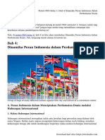 Materi PKN Kelas 11 Bab 4 Dinamika Peran Indonesia Dalam Perdamaian Dunia