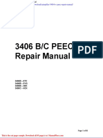 Caterpillar 3406 B C Peec Repair Manual