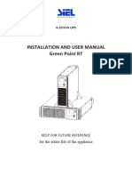 IV388E Rev00 Installation and User Manual Green Point RT 6-10kVA UPS ENG