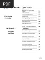 Controller. WSZ-Series. User S Manual - I. Hardware & Instruction. Preface, Contents Hardware. Instruction MEHT322. Introduction of FUJI WSZ Series