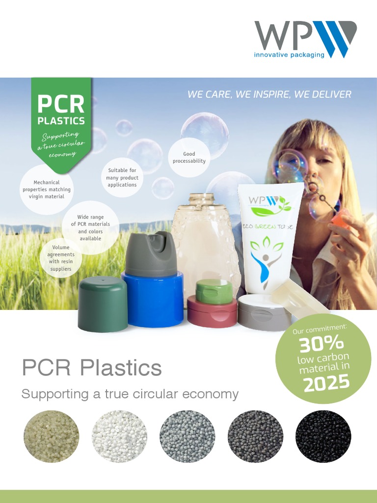 PCR PlasticsLeaflet1 PDF Plastic Economies