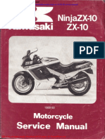 Kawasaki Ninja ZX 10-88-90 Service Manual