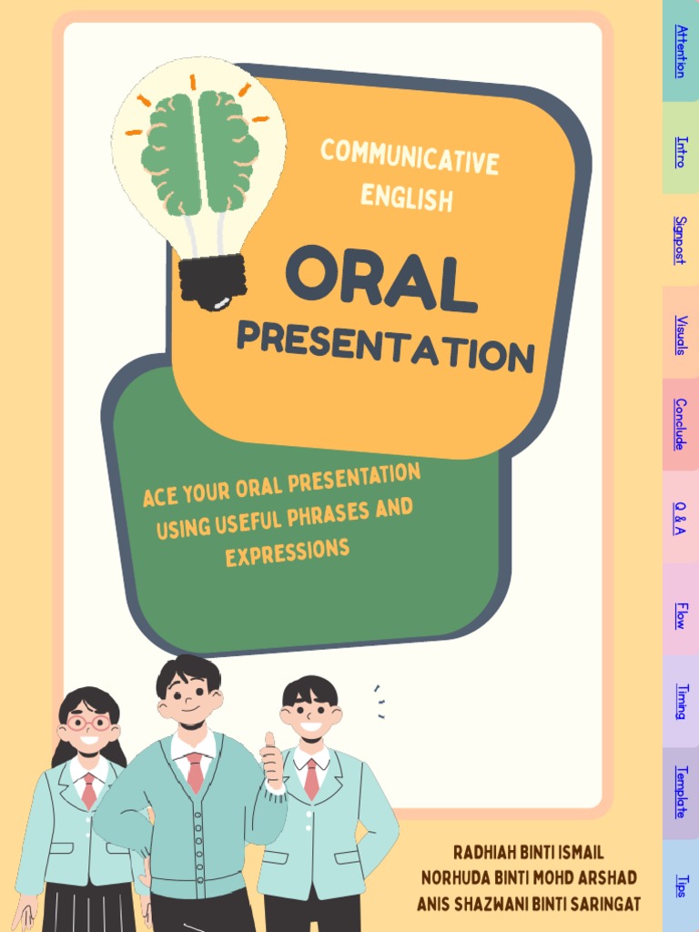 Ace Your Oral Presentation Guide | PDF | Public Speaking | Attention