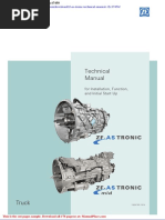 ZF Ecomat 2 Hp502c 592c 602c Technical Manual | PDF | Automatic ...