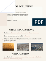 Types of Pollution