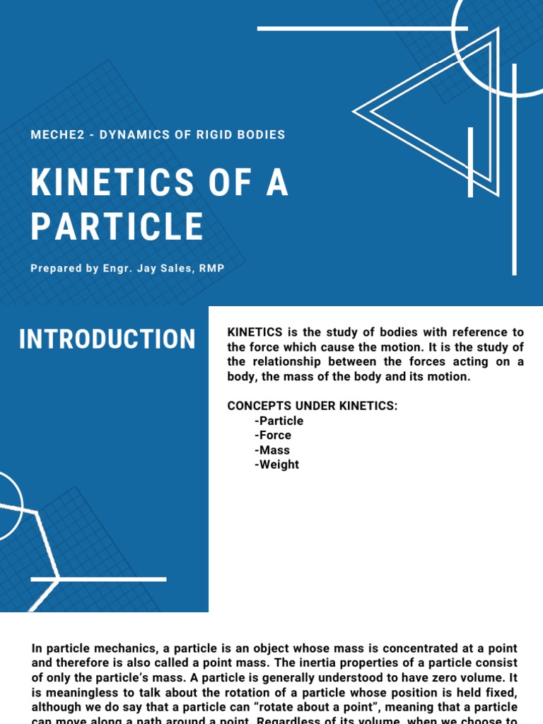 Kinetics | PDF | Force | Mass