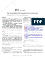 Pour Point of Petroleum Products: Standard Test Method For