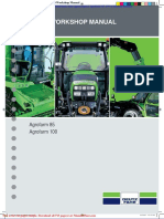 Deutz Fahr Agrocompact Agrofarm 85 100 Workshop Manual