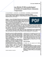 FAB Morphological Classification of Childhood Lymhoblastic Leukemia and Its Clinical Importance