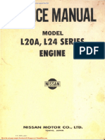 Datsun Service Manual L20a l24