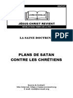 Plans de Satan Contre Les Chrétiens