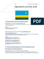 Rwanda Contacts and Links - Aug18