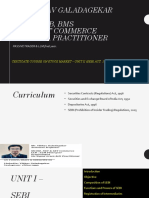 CC Stock Market - Unit II PDF