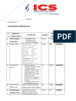 Cost Estimation