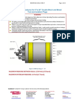 DC2693 Operating Procedures Double Block and Bleed Isolation Plug 4in To 24in