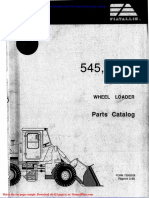 Fiat Allis 545 Wheel Loader Parts Catalog