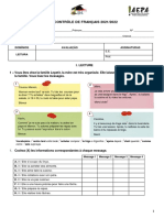 Teste7ºano - LE LOGEMENT - Versão A