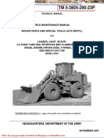 Caterpillar Maintenance Manual Front Loader 924g