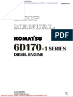 Komatsu Engine Sa6d170 A 1 Workshop Manuals