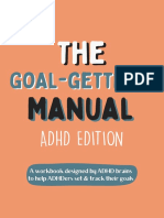 Digital Printable Goal-Getter's Manual For ADHDers