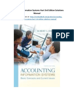 Accounting Information Systems Hurt 3rd Edition Solutions Manual