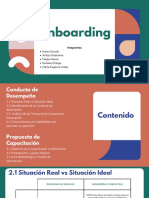 Onboarding Sustentación