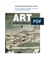 Art A Brief History 6th Edition Stokstad Cothren Test Bank